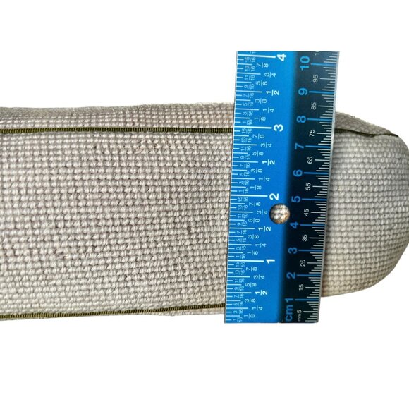 Vintage Needlepoint Floral Handbag Chain Handle Satin Lining - Picture 6 of 16